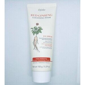 Esfolio Red Ginseng Cleansing Foam Panax Ginseng Root Extract - Korea 5.29 oz